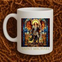 Saint Michael The Archangel Coffee Mug thumb 2