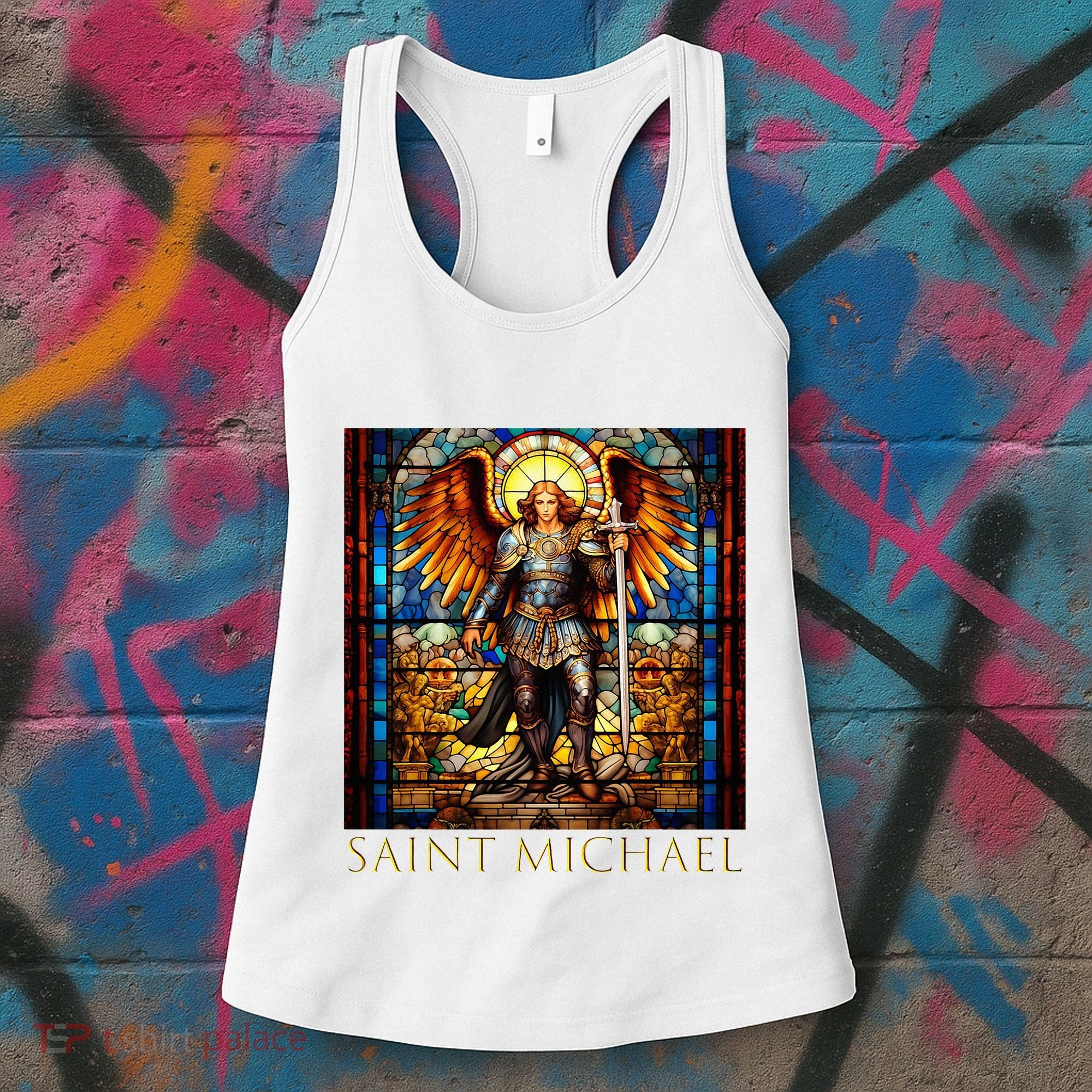 Saint Michael The Archangel Women's Tank Top