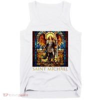 Saint Michael The Archangel Tank Top thumb 0
