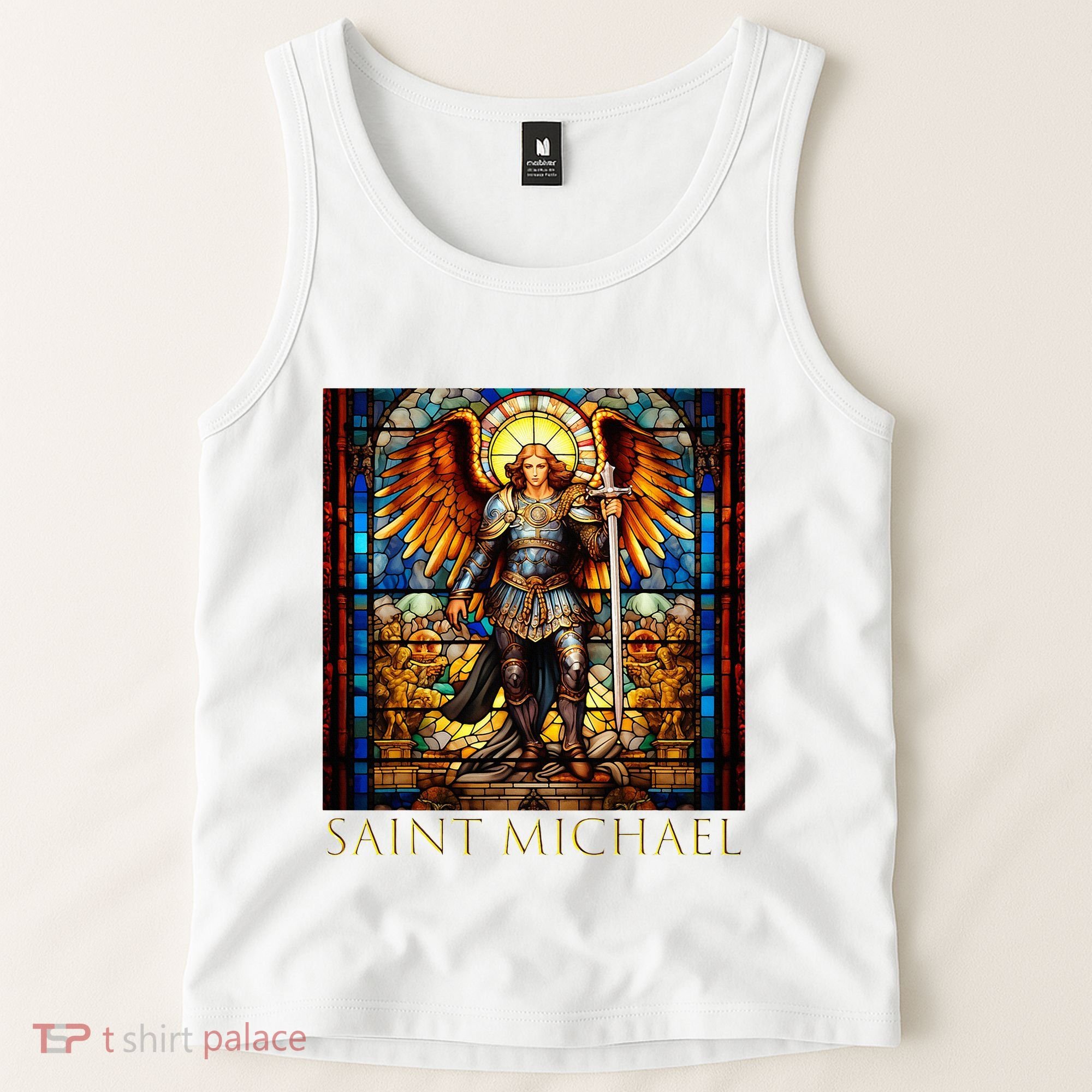 Saint Michael The Archangel Tank Top