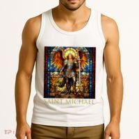 Saint Michael The Archangel Tank Top thumb 3