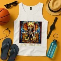 Saint Michael The Archangel Tank Top thumb 4