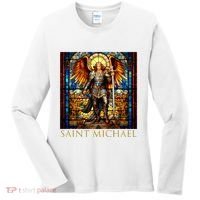 Saint Michael The Archangel Women's Long Sleeve Shirt thumb 0