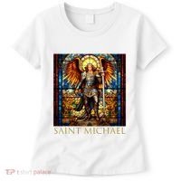 Saint Michael The Archangel Women's T-Shirt thumb 0