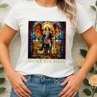 Saint Michael The Archangel Women's T-Shirt thumb 2