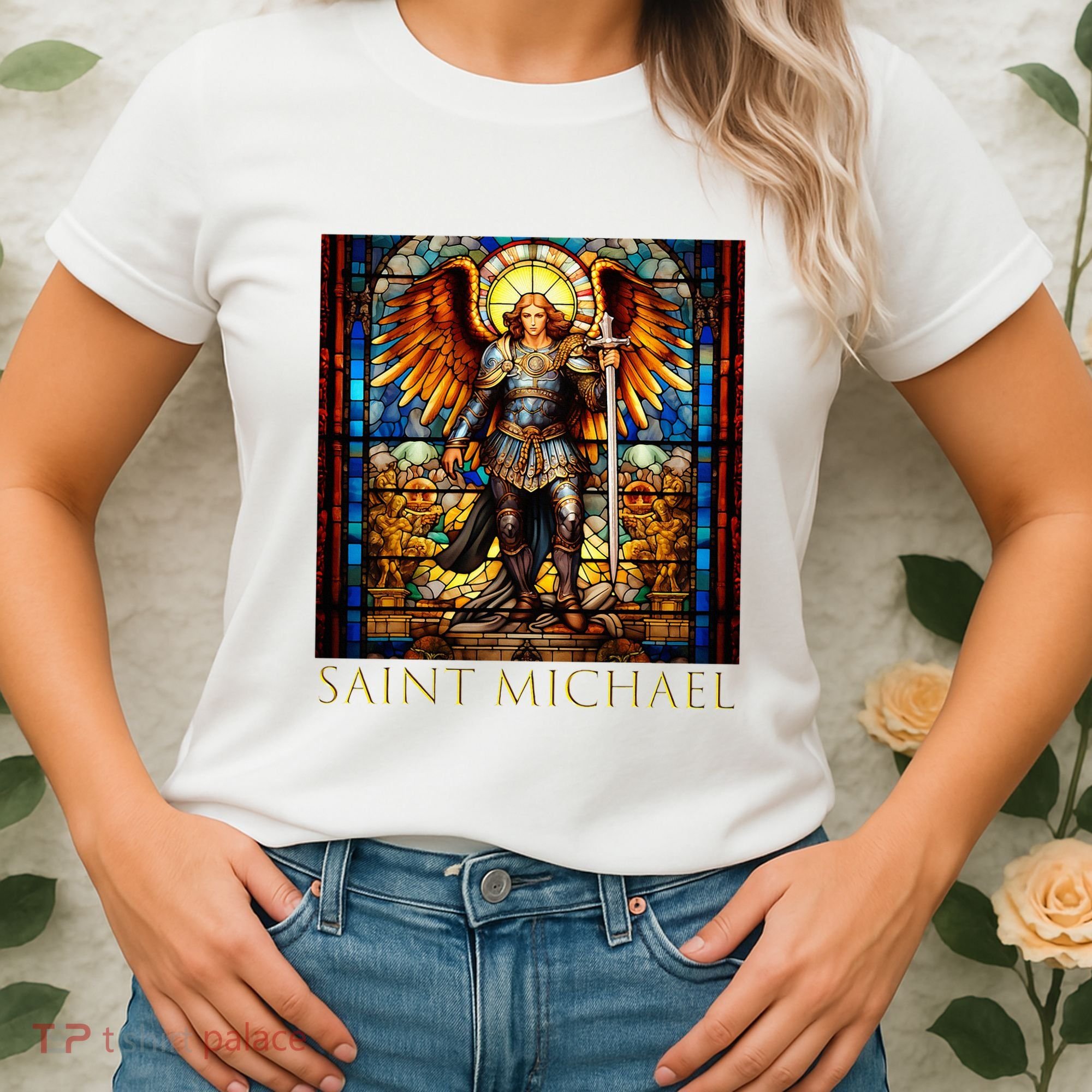 Saint Michael The Archangel Women's T-Shirt