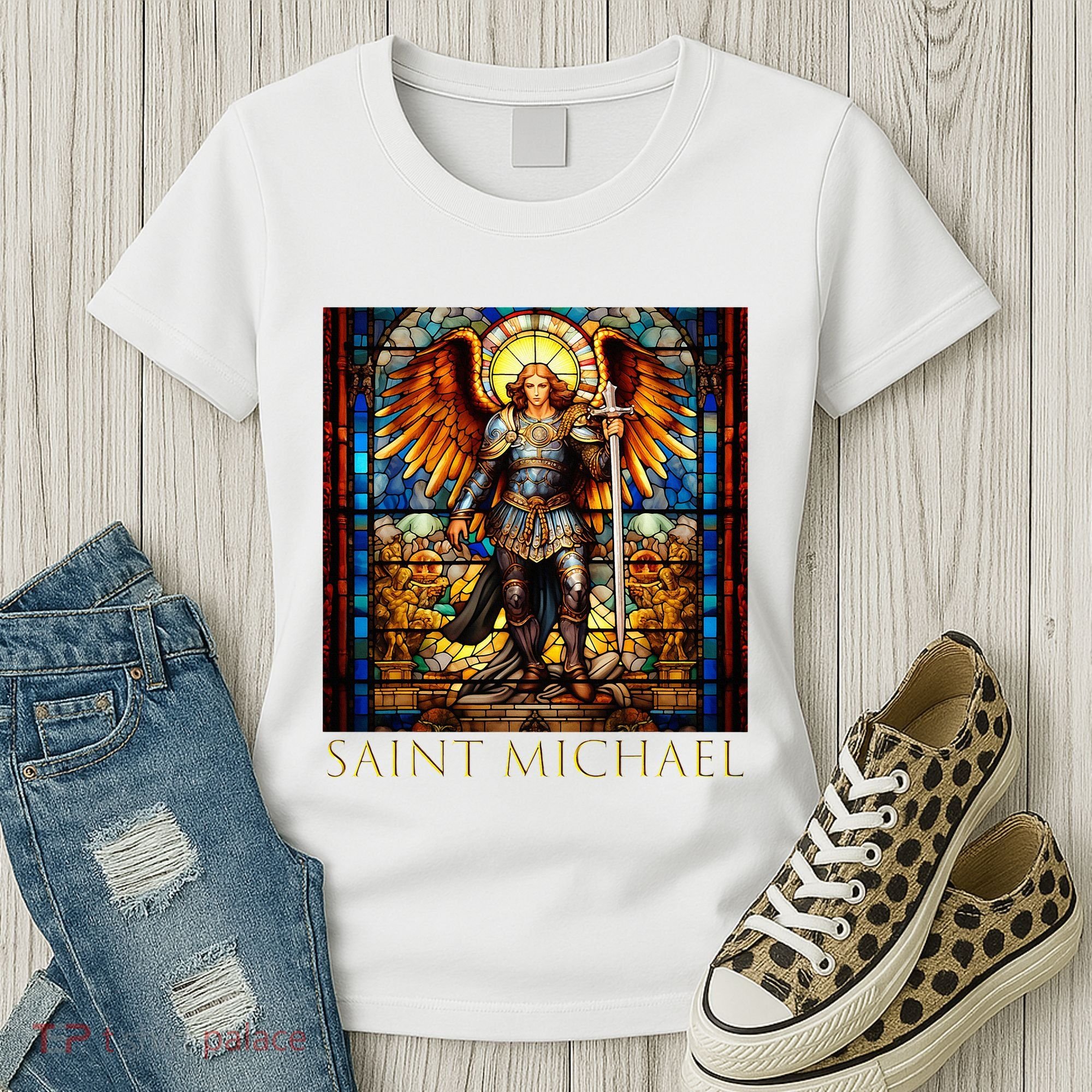 Saint Michael The Archangel Women's T-Shirt
