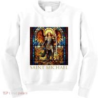 Saint Michael The Archangel Kids Sweatshirt thumb 0