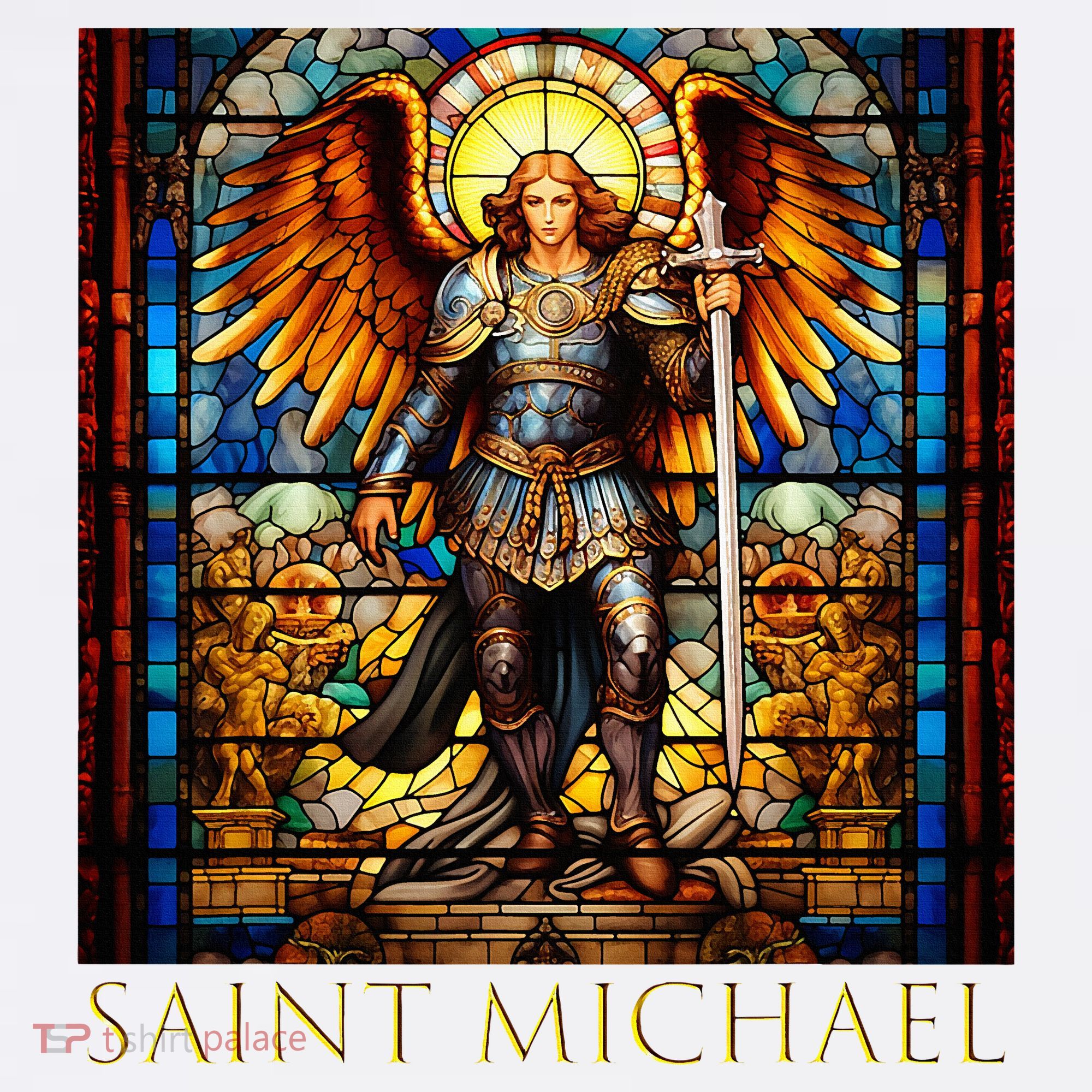 Saint Michael The Archangel Kids Sweatshirt