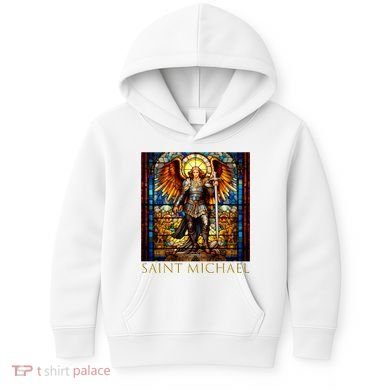 Saint Michael The Archangel Kids Hoodie