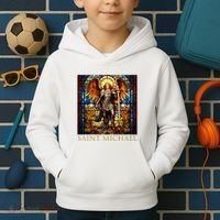 Saint Michael The Archangel Kids Hoodie thumb 2