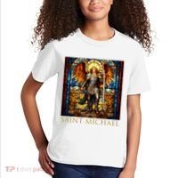 Saint Michael The Archangel Kids T-Shirt thumb 2
