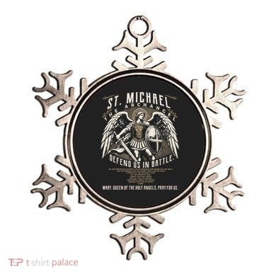 Saint Michael The Archangel Prayer Catholic Christian Pastor Ornament