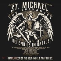 Saint Michael The Archangel Prayer Catholic Christian Pastor Visor thumb 3