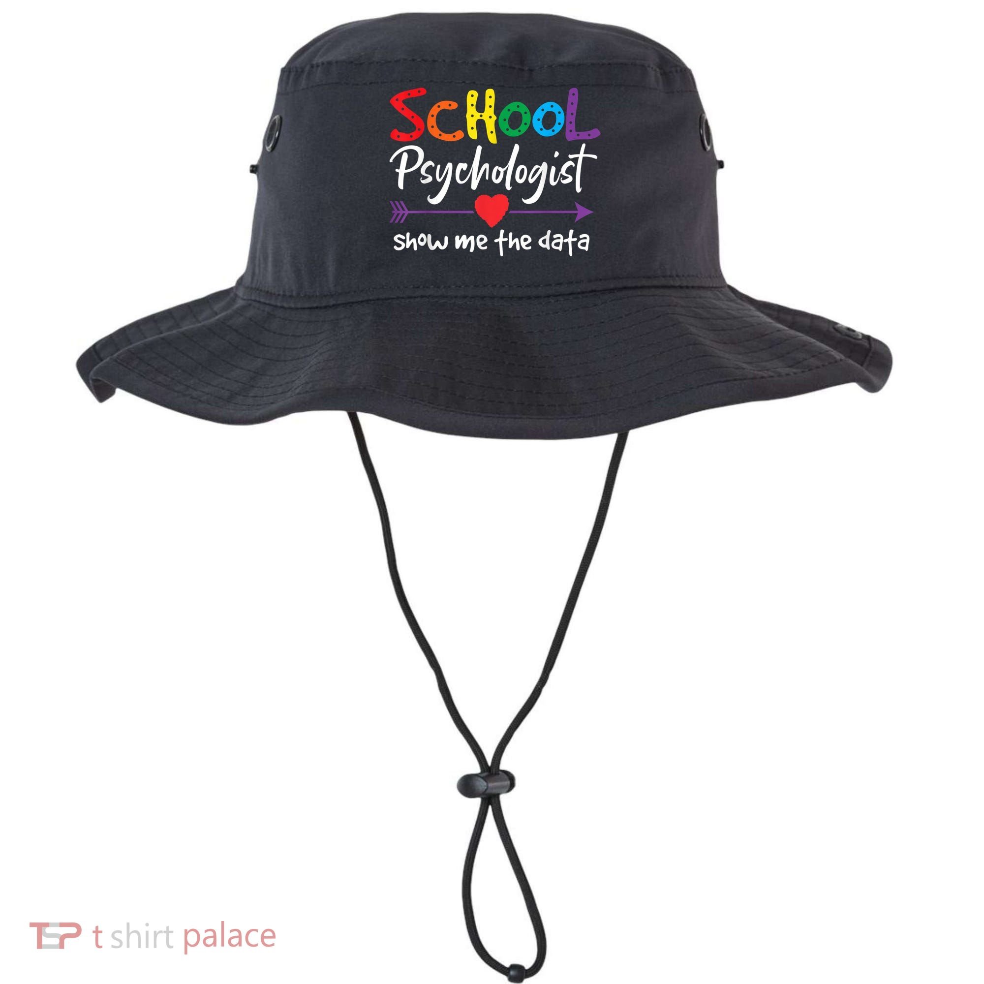 Show Me The Data School Psychologist Bucket Hat