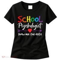 Show Me The Data School Psychologist Women's T-Shirt thumb 0