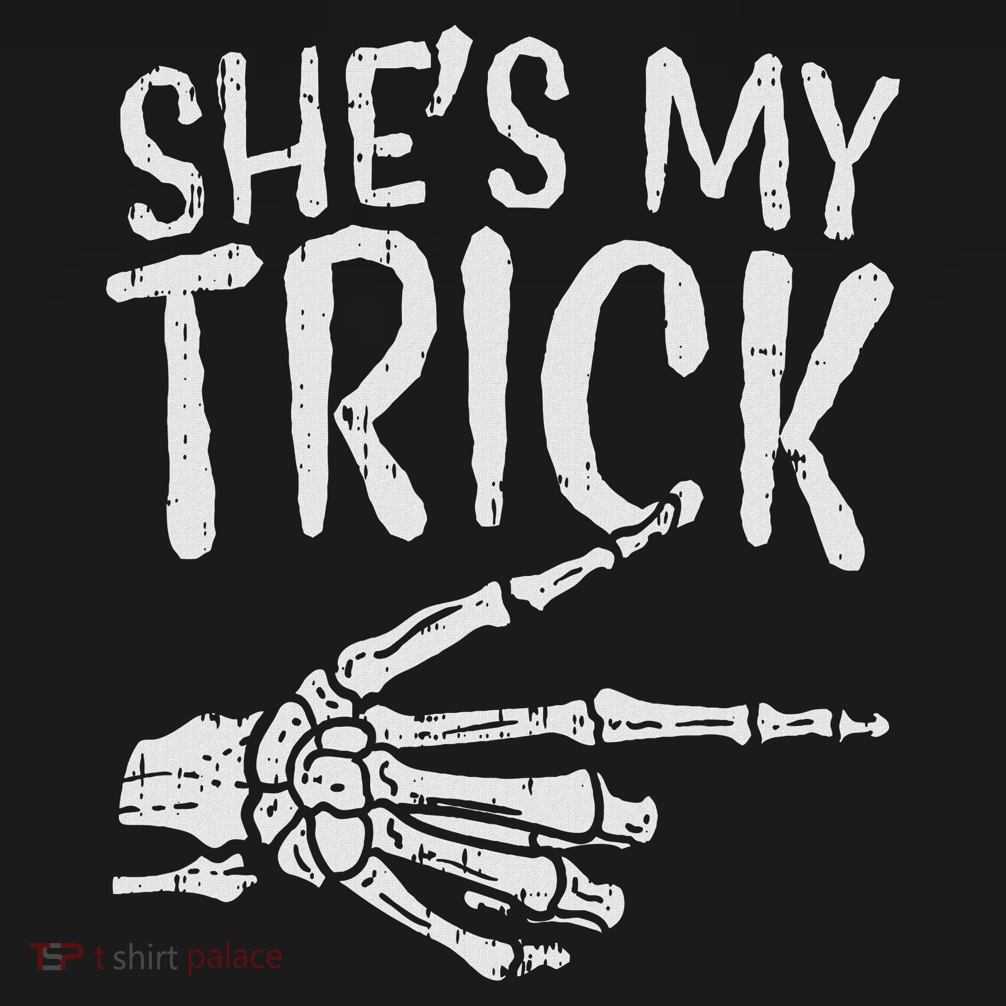Shes My Trick Matching Couple Halloween Costume Boyfriend Women's Tank Top