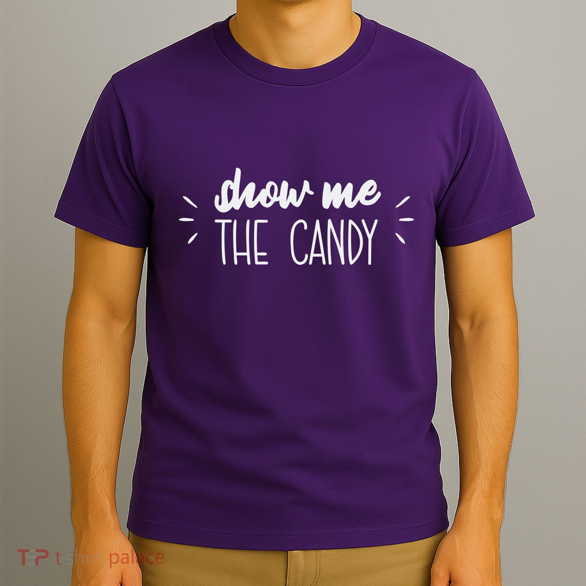 Show Me The Candy Funny Halloween T-Shirt
