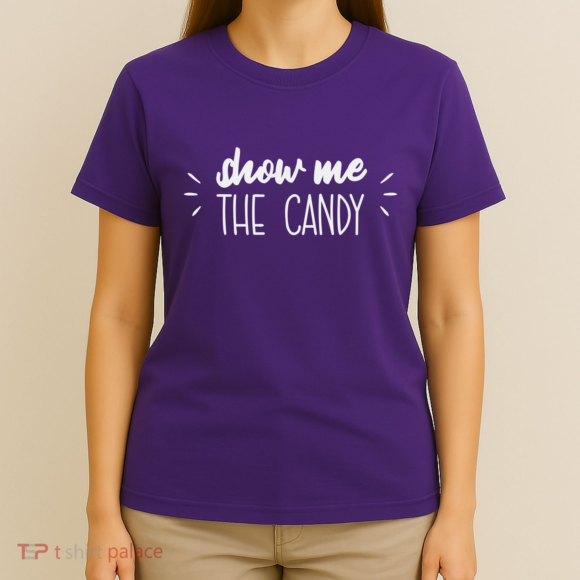 Show Me The Candy Funny Halloween T-Shirt
