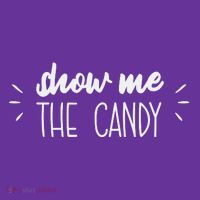 Show Me The Candy Funny Halloween Mousepad thumb 1