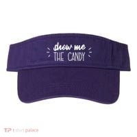 Show Me The Candy Funny Halloween Visor thumb 0