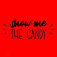 Show Me The Candy Funny Halloween Santa Hat thumb 1