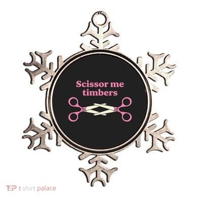 Scissor Me Timbers Ornament
