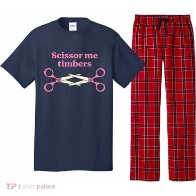 Scissor Me Timbers Pajama Set
