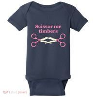 Scissor Me Timbers Baby Bodysuit thumb 0