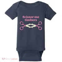 Scissor Me Timbers Baby Bodysuit thumb 0