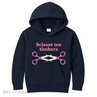 Scissor Me Timbers Kids Hoodie thumb 0