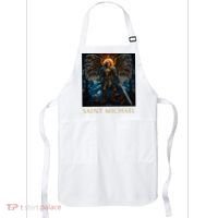 Saint Michael The Archangel Stained Glass Apron thumb 0