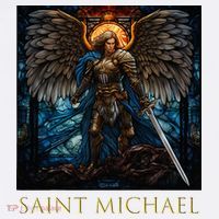 Saint Michael The Archangel Stained Glass Coffee Mug thumb 5