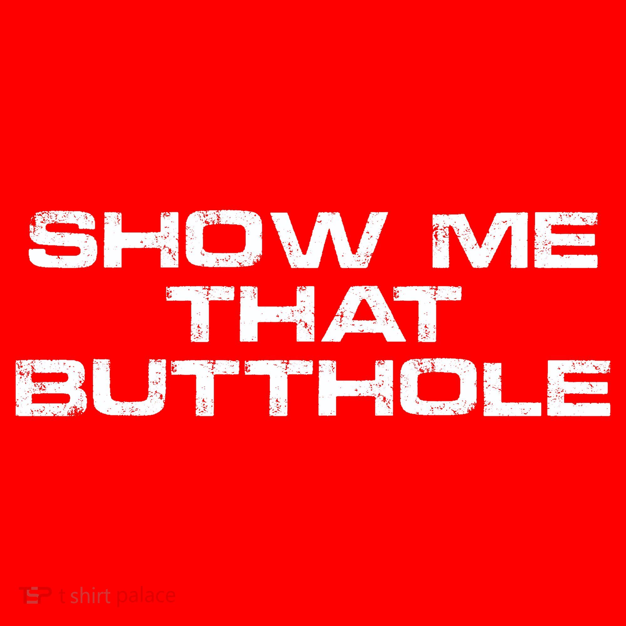 Show Me That Butthole Funny Adult Humor Santa Hat