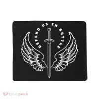 St. Michael The Archangel Defend Us In Battle Mousepad thumb 0