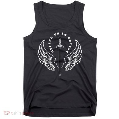 St. Michael The Archangel Defend Us In Battle Tank Top