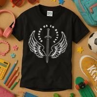 St. Michael The Archangel Defend Us In Battle Kids T-Shirt thumb 3