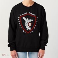 Saint Michael The Archangel Defend Us In Battle Women's Sweatshirt thumb 0