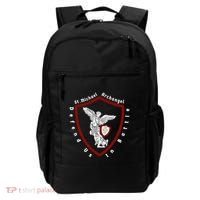 Saint Michael The Archangel Defend Us In Battle Backpack thumb 0