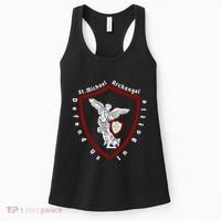 Saint Michael The Archangel Defend Us In Battle Women's Tank Top thumb 0