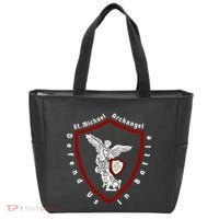 Saint Michael The Archangel Defend Us In Battle Tote Bag thumb 0