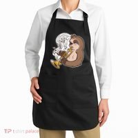 Sloth Musical Trumpet Apron thumb 2