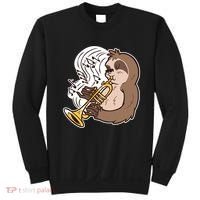 Sloth Musical Trumpet Sweatshirt thumb 0