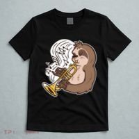 Sloth Musical Trumpet T-Shirt thumb 5