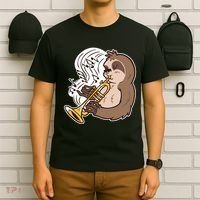 Sloth Musical Trumpet T-Shirt thumb 6