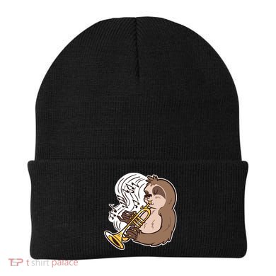 Sloth Musical Trumpet Beanie