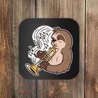Sloth Musical Trumpet Coaster thumb 0