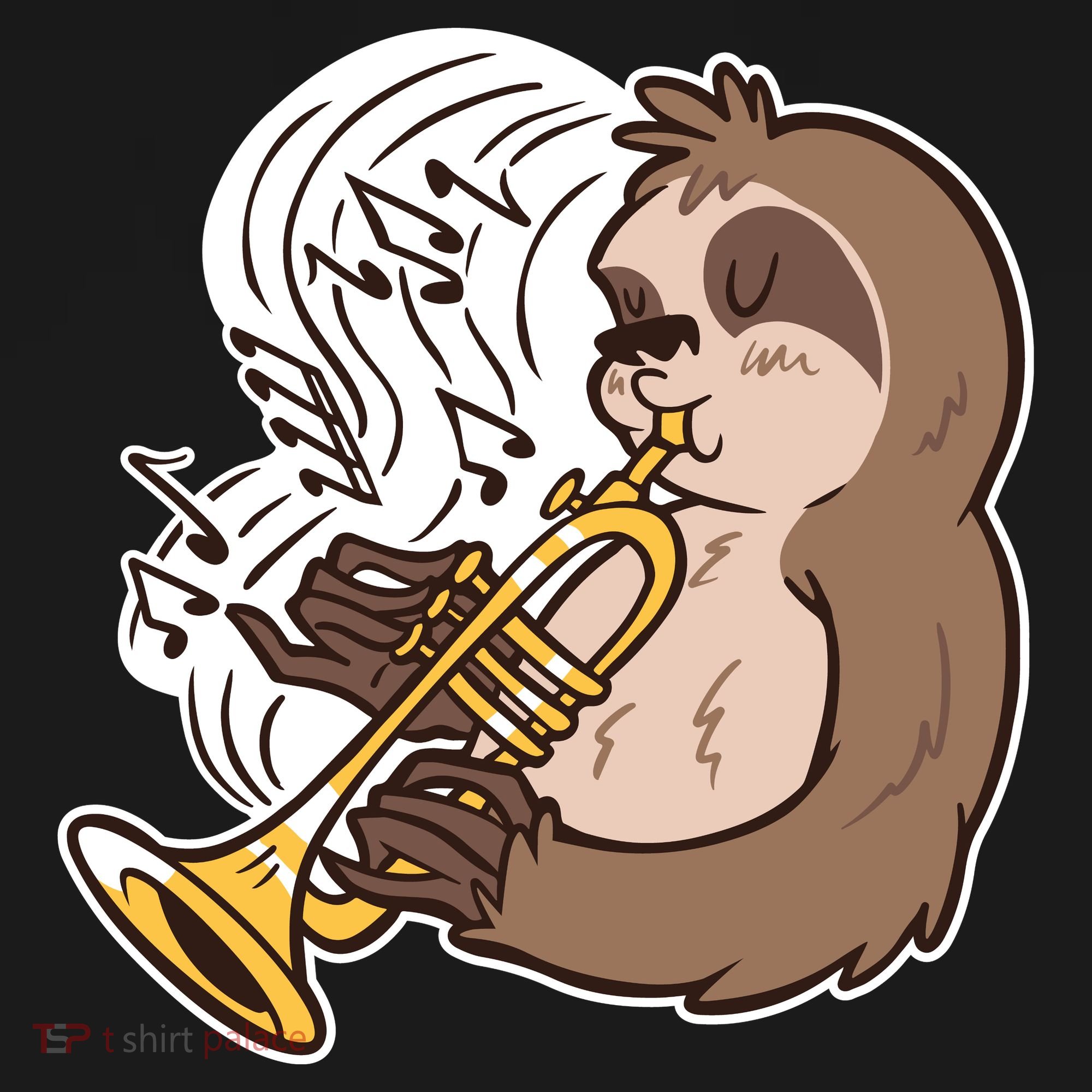 Sloth Musical Trumpet Visor