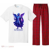 St. Michael The Archangel Iridescent 3d Art Pajama Set thumb 0