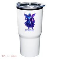 St. Michael The Archangel Iridescent 3d Art Tumbler thumb 0